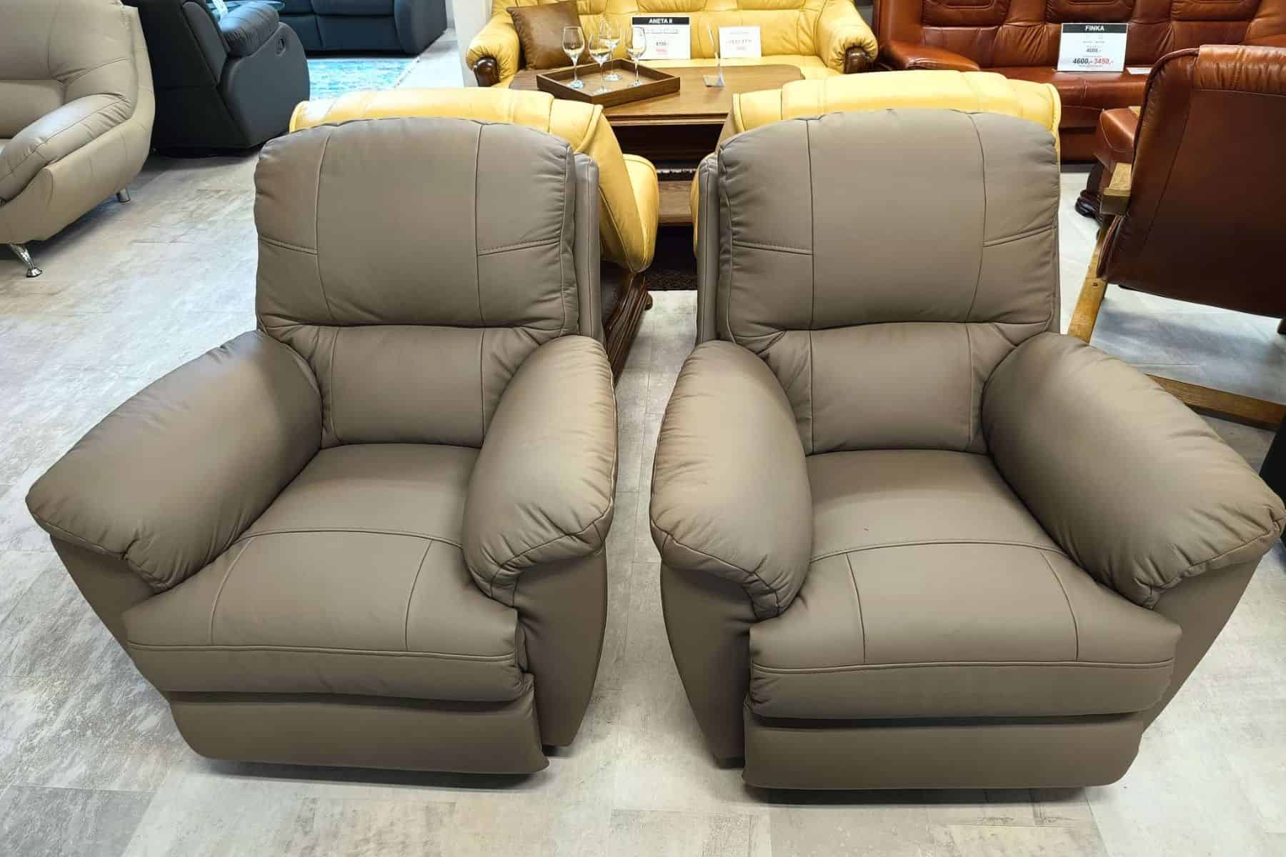 model tania skóra naturalna meble deko nowoczesne meble funkcja relaks