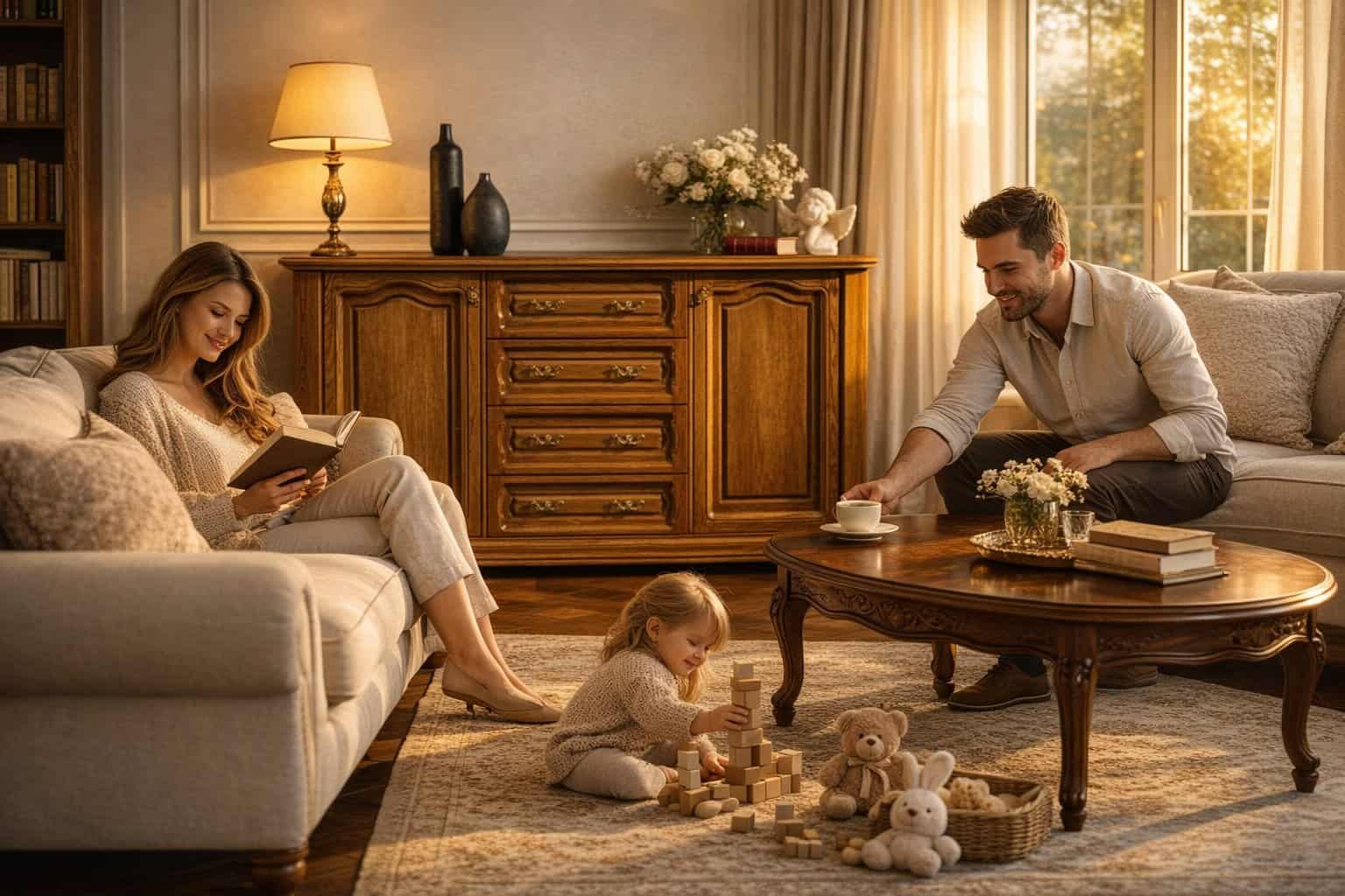 Kolekcja Kinga drewno, fornir kolorystyka do wyboru, klasyczne meble,