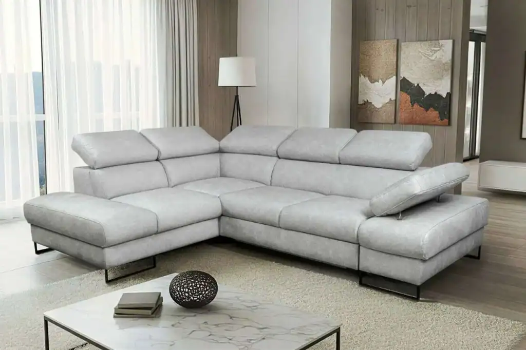 Narożnik Malibu Soft  to elegancki i funkcjonalny mebel, wykonany z wysokiej jakości włoskiej skóry naturalnej