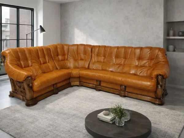 Narożnik OSKAR ponadczasowy styl, solidne wykonanie i najwyższą jakość naturalnych materiałów