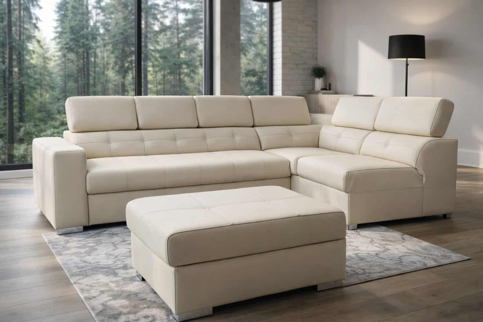 Narożnik Etna II regulowane zagłówki