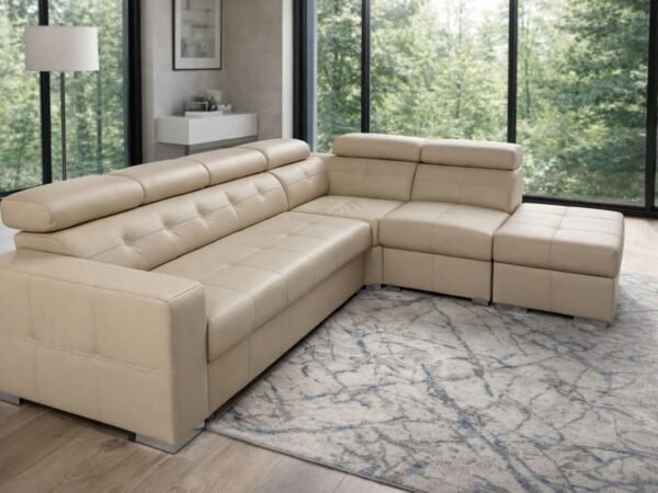 Etna II Narożnik Etna II regulowane zagłówki