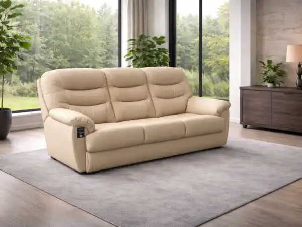 Tania II Komplet Tania II ze spaniem i funkcją relax, skóra bydlęca