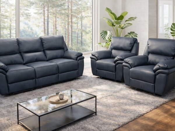 Komplet Stratos skóra naturalna bydlęca włoska funkcje relaks