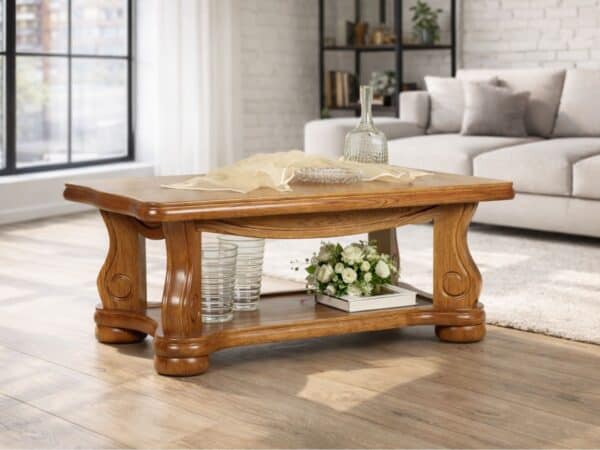 Ława drewniana do każdego wnętrza, kolor drewna do wyboru, dąb, meble deko