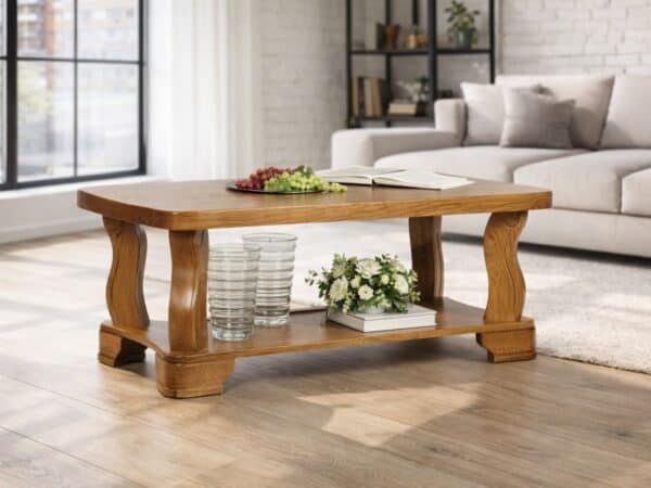 Ława drewniana do każdego wnętrza, kolor drewna do wyboru, dąb, meble deko