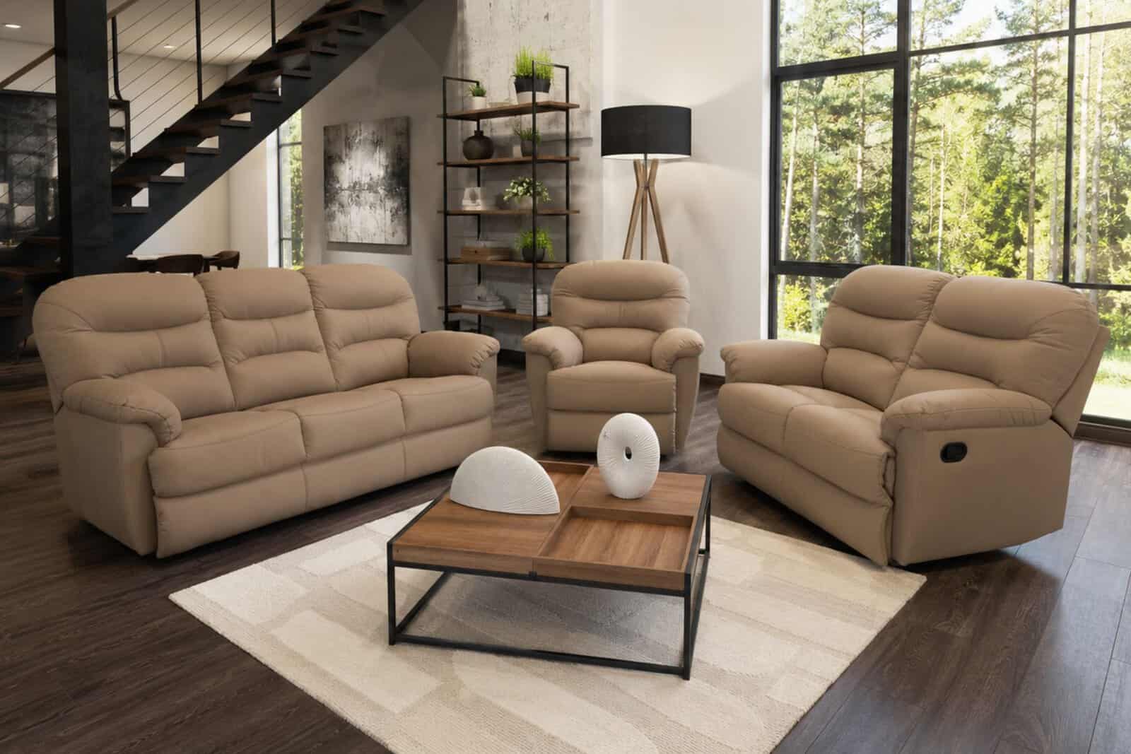 komplet w skórze naturalnej Tania II, salon Reda