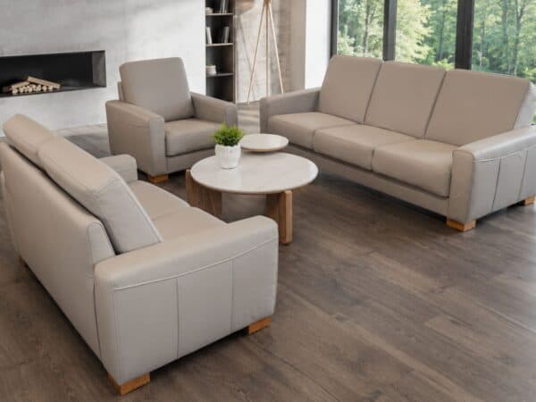 komplet w skórze naturalnej Vegas, salon Reda